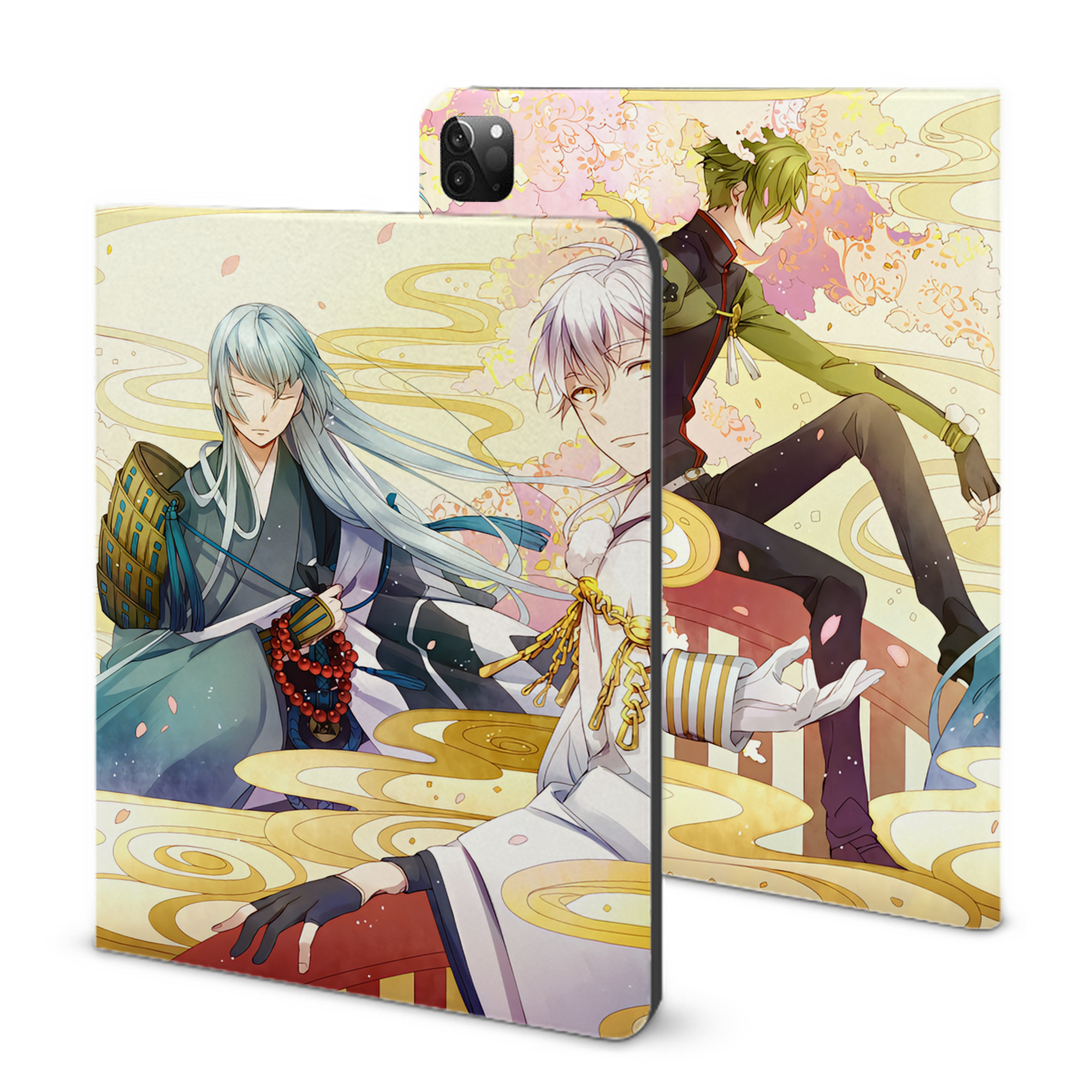（画像用） 刀剣乱舞 Touken Ranbu IPadケース ペンホルダー付き ブックスタイルデザイン
